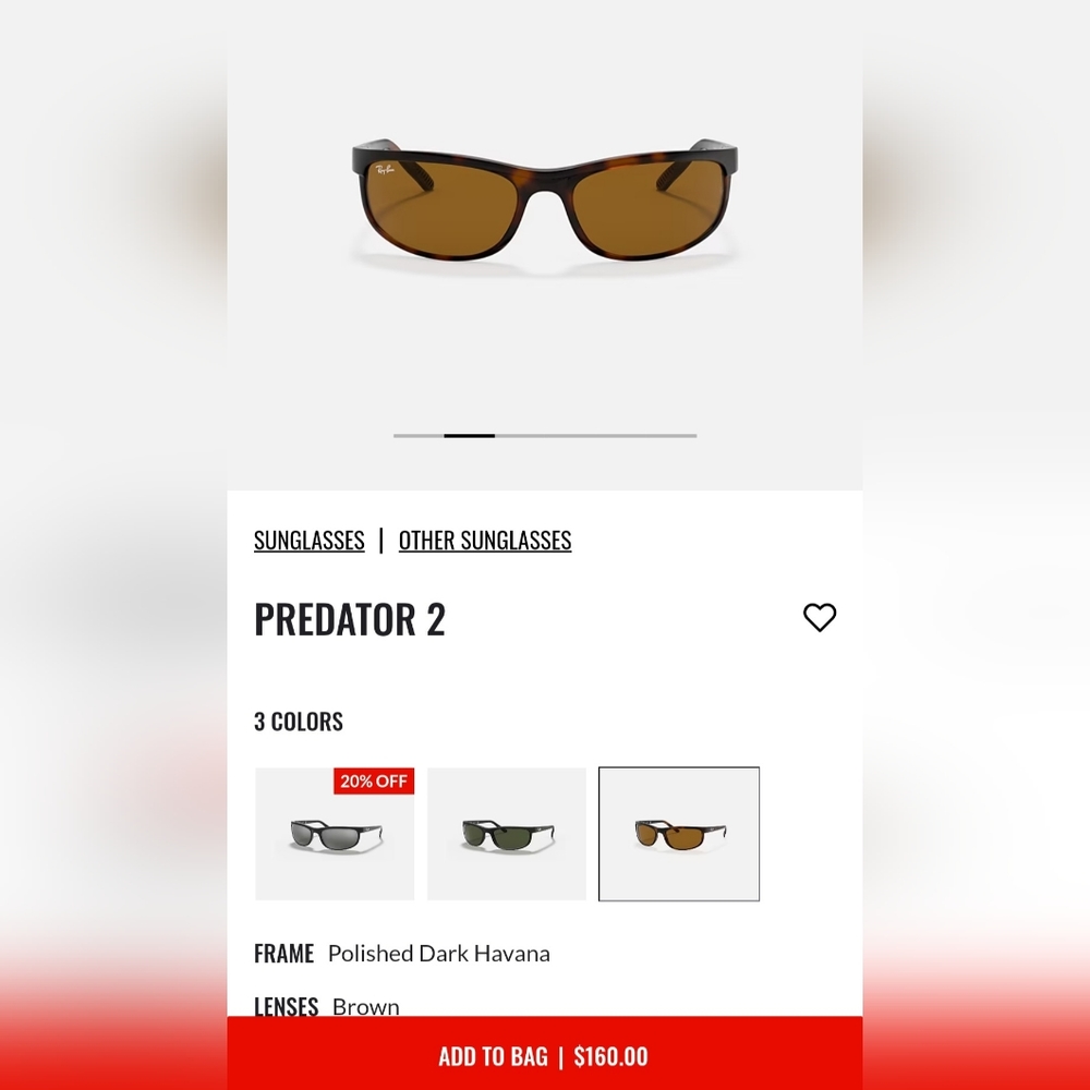 RAYBAN Sunglasses Polarized